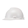 MSA 10204776 Silver Carbon Fiber V-Gard Hydro Dip Slotted Cap Style Hard Hat