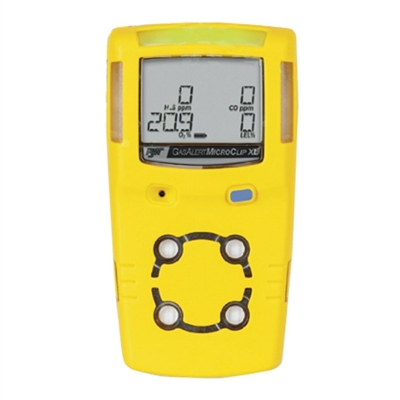 BW Technologies MCXL-XWHM-Y-NA Multi Gas 4-Gas Detector, LEL,  O2, H2S, & CO