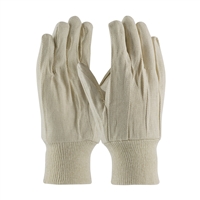 PIP 90-908  Premium Grade Cotton Canvas Single Palm Glove - Knit Wrist