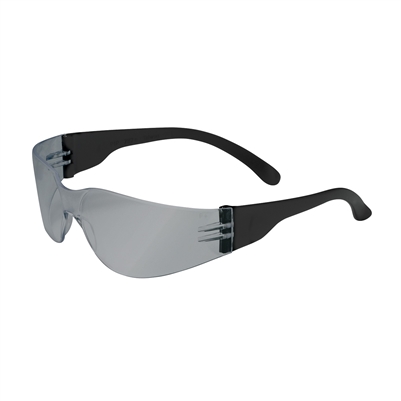 PIP 250-01-0005 Zenon Z12 Rimless Safety Glasses with Black Temple, Silver Mirror Lens and Anti-Scratch Coating
