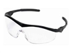 Crews ST110 Storm Safety Glasses - Clear Lens Black Frame