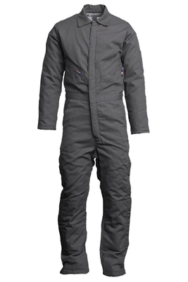 Lapco CIFRWS9GY Gray FR Insulated Coverall With Windshield Technology