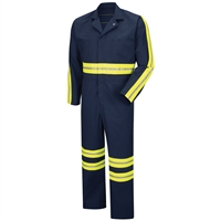 RED KAP CT10 ENHANCE VIS COVERALL