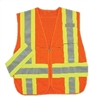 2W International DS325C-2 Class 2 Orange Mesh Safety Vest