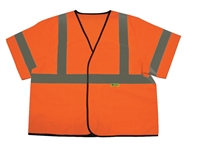 2W International EN333C-3 Orange Class 3 Safety Vest