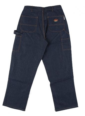 RASCO FRC1212 Blue Denim Fire Retardant Carpenter Pants