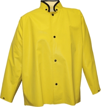 Tingley J12207 FR Yellow Light Weight Magnaprene Single Coated Neoprene On Nylon Jacket
