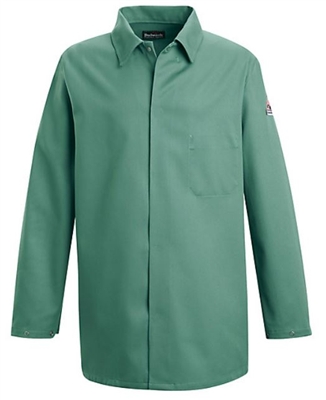 Bulwark KEW2 Visual Green 9 Oz Flame-Resistant Work Coat