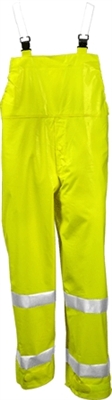 Tingley O53122 FR Fluorescent Yellow-Green Comfort-Brite General Purpose Rain Overall