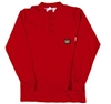 RASCO RTF459 Red Fire Retardant Long Sleeve Cotton Henley