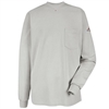 Bulwark SEL2 Long Sleeve Flame-Resistant Tagless Henley Shirt