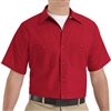 Red Kap SP24 Men's Industrial Short Sleeve Work Shirt