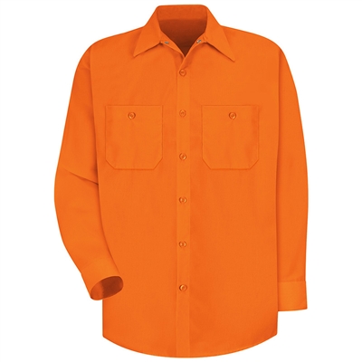 Red Kap SS14OR Enhanced Visibility Work Shirt