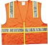 MCR SURVO Fluorescent Orange Luminator Vest