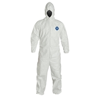 DuPont TY127S Tyvek Coverall With Attached Hood