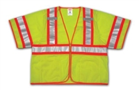 Tingley V70332 Lime Class 3 Vest - Two-Tone