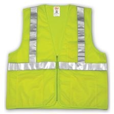 Tingley V70632 Lime Class 2 Vest - Zipper Closure