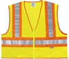 MCR WCCL2L Fluorescent Lime Luminator Vest