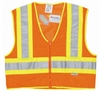 MCR WCCL2O Fluorescent Orange Luminator Vest