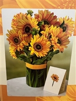 Sunflowers-  Life Sized Pop-Up Flower Bouquet