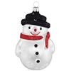 Authentic German Blown Glass Snowman / Reg. $19.95)