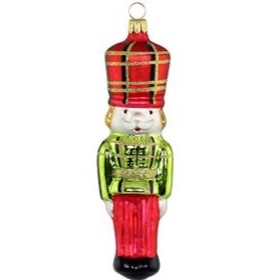 Authentic German Blown Glass Nutcracker   Regular Price $18.95