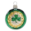 6cm Irish Good Luck Clover Shamrock Reflector Ball