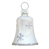 Mini Ice White & Silver Stars Bell