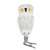 Clip-On White Owl