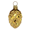 Gold Gloss Pine Cone  Small