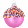 8cm Pink Candy Sprinkles Ball