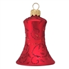 Polish Glass Crimson Red Delights Bell