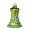 Merry Christmas Apple Green Bell