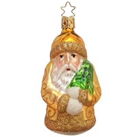 Inge Glas Father Christmas Gold