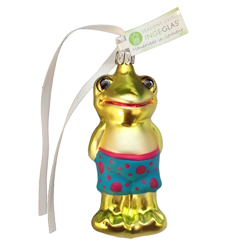 Lifeguard Frog With Ribbon