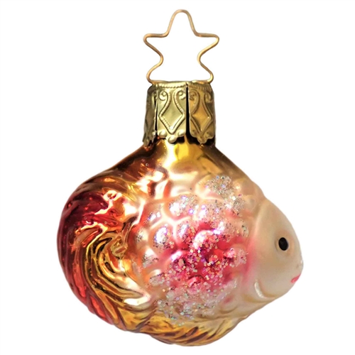 Inge Glas Mini Goldfish Ornament