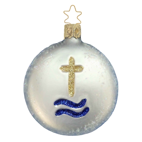 Inge Glas Baptism Ornament