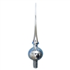 European Silver Fancy Stripes Series Tree Topper Finial