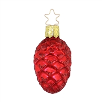 Inge Glas Pine Cone Red