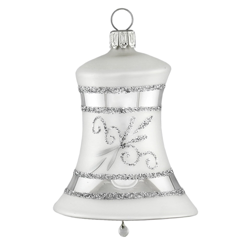 Inge Glas Silver Bell with white top