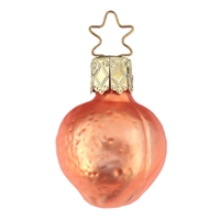 Inge Glas Mini Orange Feather Tree Ornament