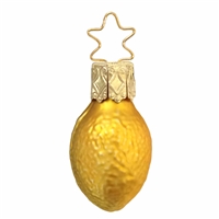 Inge Glas Mini Lemon Feather Tree Ornament