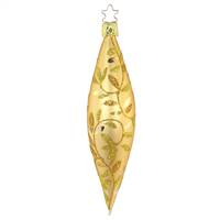 Inge Glas Olive Delights Gold Teardrop Icicle