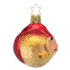 Inge Glas Puffer Fish Red Gold