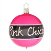 8cm Inge Glas Pink Chicago Ball