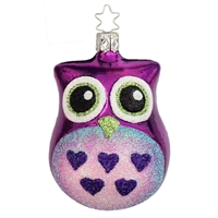 Inge Glas Colorful Purple Owl