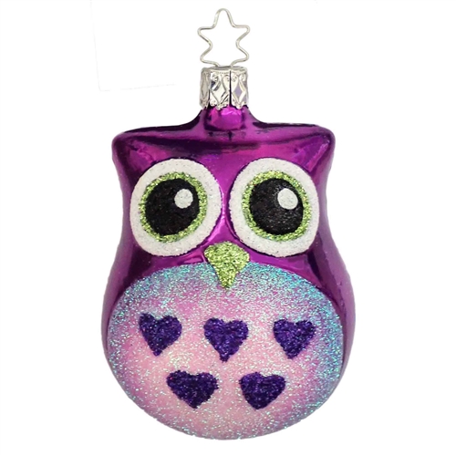 Inge Glas Colorful Purple Owl