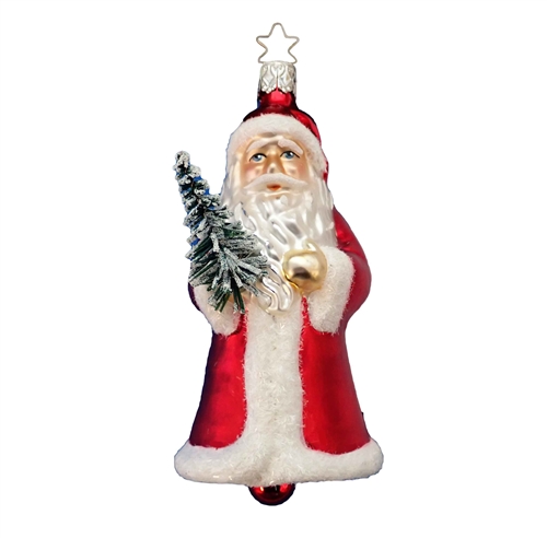 Inge Glas Limited Edition Santa Claus Bell