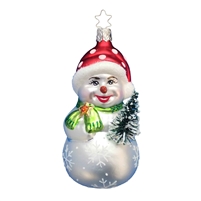 Inge Glas Limited Edition Snowman With Baum