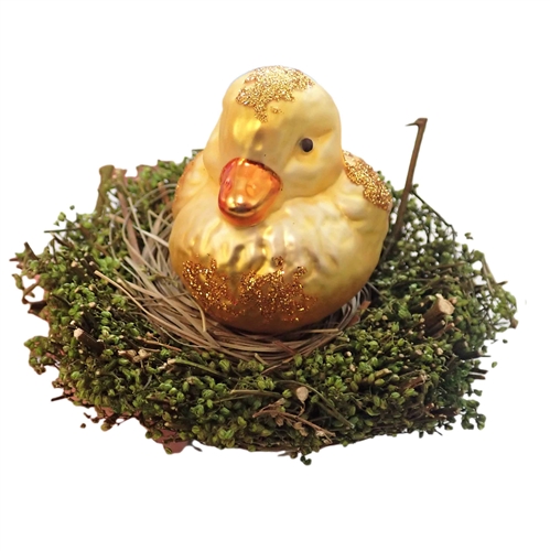 Inge Glas Baby Duck In Nest